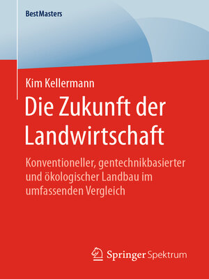 cover image of Die Zukunft der Landwirtschaft